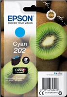 Atramentová tyčinka EPSON Singlepack "Kiwi" Cyan 202 Claria Premium Ink 4,1 ml