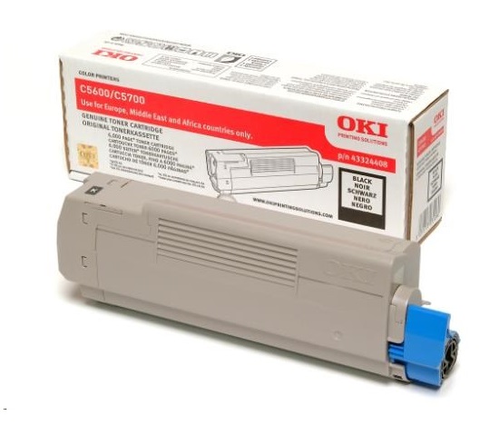 Čierny toner OKI pre C5600/C5700 (6000 strán)