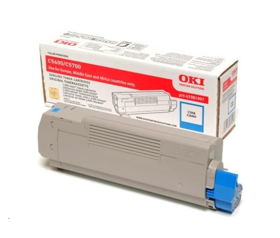 Oki Toner Cyan pre C5600/C5700 (2 000 strán)