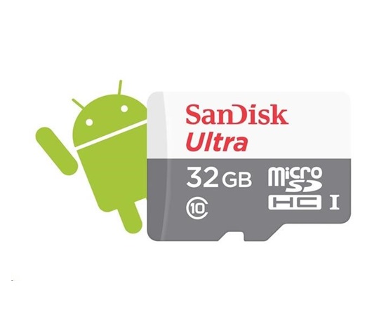 SanDisk MicroSDHC 32 GB Ultra (80 MB/s, Class 10 UHS-I, Android)