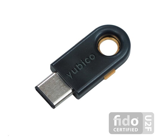 YubiKey 5C - USB-C, kľúč/token s viacfaktorovým overovaním, podporou OpenPGP a čipovej karty (2FA)