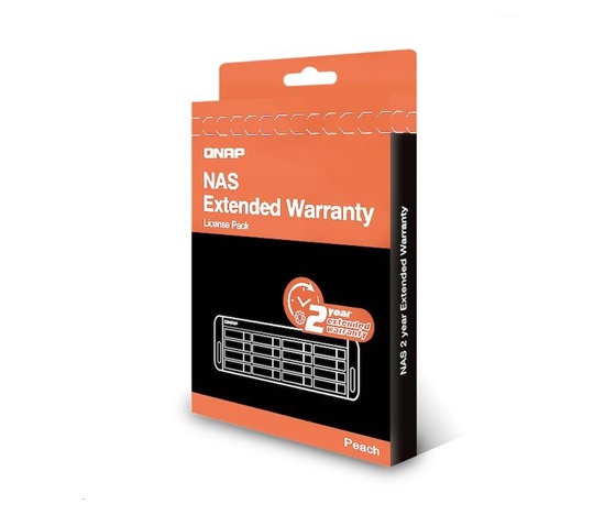 QNAP LW-NAS-PEACH-2Y-EI elektronická prodlužujicí záruka 2 roky