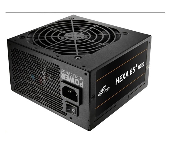 Napájací zdroj Fortron 450W HEXA 85+ PRO 450, plný rozsah, ATX, Bronze, DC/DC