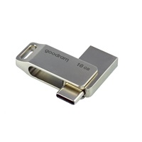 GOODRAM Flash disk 16 GB ODA3, USB 3.2, strieborná