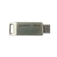 GOODRAM Flash Disk 64GB ODA3, USB 3.2, strieborná