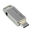 GOODRAM Flash disk 128 GB ODA3, USB 3.2, strieborná