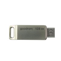 GOODRAM Flash disk 128 GB ODA3, USB 3.2, strieborná