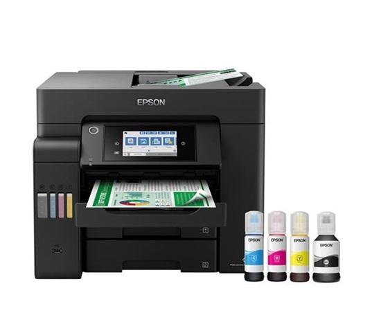 Atrament do tlačiarne EPSON EcoTank L6550,4v1,4800x2400dpi,A4,USB,4 atramenty, 3 roky záruka po reg., Obchod v 3000 Kč