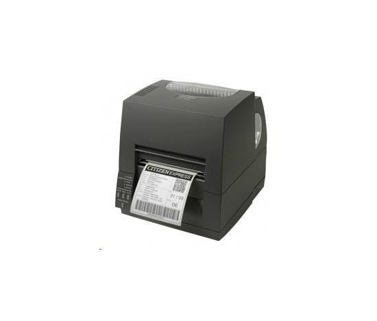 Citizen CL-S631II, 12 bodov/mm (300 dpi), EPL, ZPL, Datamax, Dual-IF, čierna
