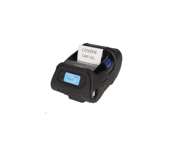 Citizen CMP-25L, USB, RS-232, 8 bodov/mm (203 dpi), displej, ZPL, CPCL