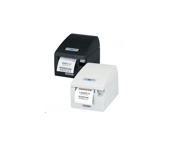 Citizen CT-S2000/L, USB, RS-232, 8 bodov/mm (203 dpi), biela
