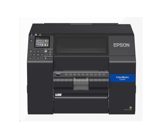Epson ColorWorks CW-C6500Pe, lúpač, disp., USB, Ethernet, čierna