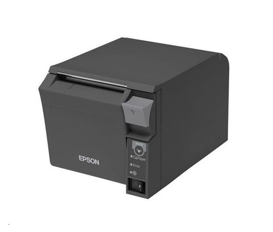Epson TM-T70II, USB, Ethernet, tmavosivá