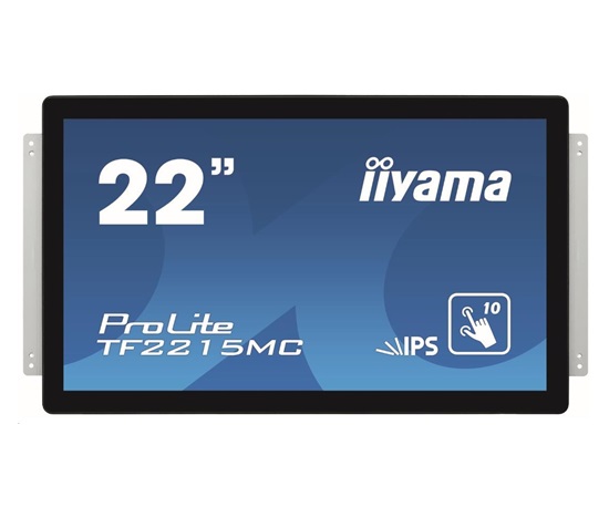 iiyama ProLite TF2215MC-B2, 54.6 cm (21.5''), kapacitná projekcia, 10 TP, Full HD, čierna