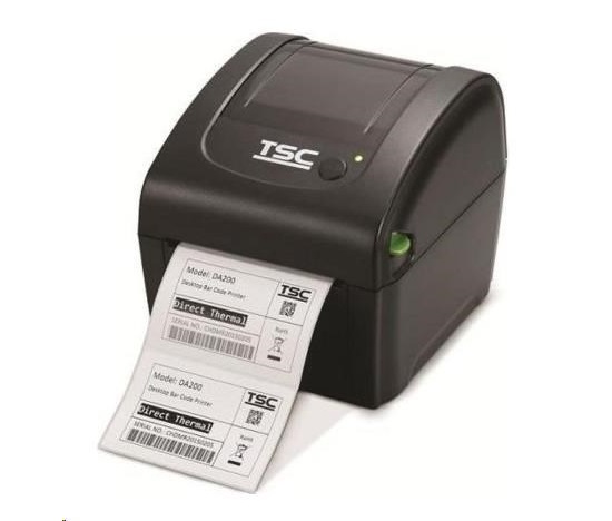 TSC DA210, 8 bodov/mm (203 dpi), EPL, ZPL, ZPLII, TSPL-EZ, USB