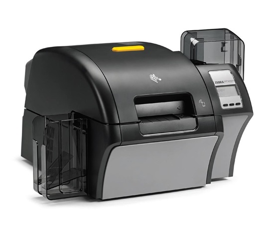 Zebra ZXP Series 9, obojstranný, 12 bodov/mm (300 dpi), USB, Ethernet, MSR, smart, RFID