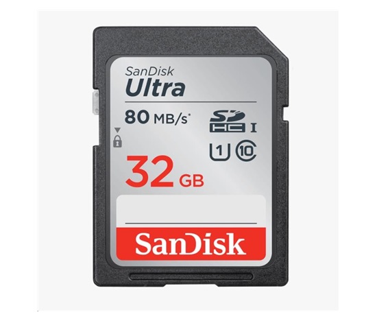 Karta SanDisk SDHC Ultra 32 GB (100 MB/s Class 10 UHS-I)