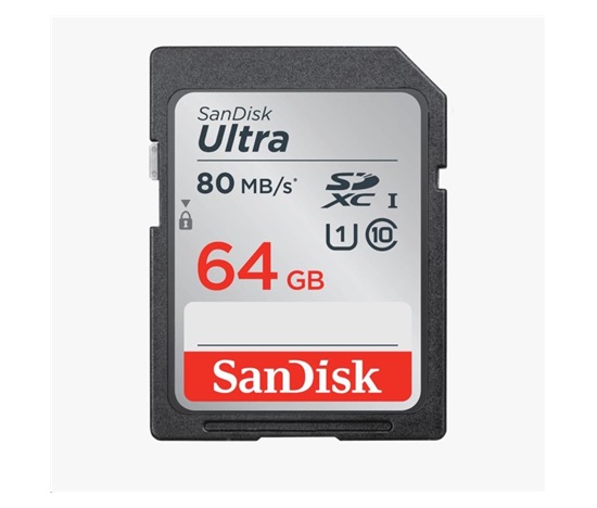 SanDisk SDXC 64 GB Ultra (100 MB/s Class 10 UHS-I)