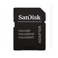 Karta SanDisk MicroSDXC 256 GB Ultra (100 MB/s, Class 10, Android) + adaptér