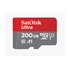 Karta SanDisk MicroSDXC 200 GB Ultra (120 MB/s, A1 Class 10 UHS-I, Android) + adaptér