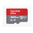 Karta SanDisk MicroSDXC 400 GB Ultra (120 MB/s, A1 Class 10 UHS-I, Android) + adaptér