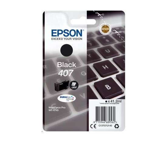 Atramentová kazeta EPSON série WF-4745 s atramentom "Keyboard" L čierna 2600 str. (41,2 ml)