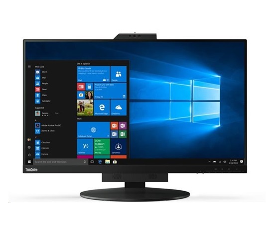 LENOVO LCD TIO 27 - 27",IPS,matný,16:9,2560x1440,178/178,4/6/14ms,350cd/m2,1000:1,HDMI,DP,USB,VESA,Pivot,kamera,repro