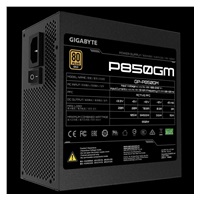 Napájací zdroj GIGABYTE P850GM, 850W, 80plus gold, modulárny, 120 mm ventilátor