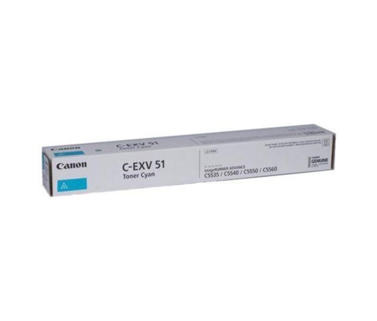 Canon toner iR-C55xx, C57xx cyan (C-EXV51L)