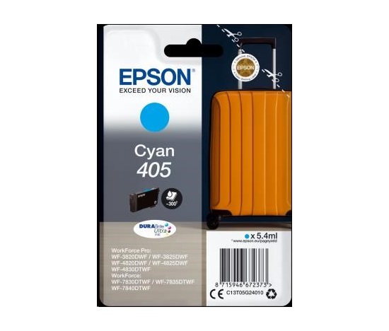 Atrament EPSON Singlepack Cyan 405 Durabrite Ultra