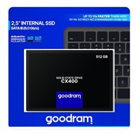 GOODRAM SSD CX400 Gen.2 512GB, SATA III, 2.5", (R:550/W:500MB/s)