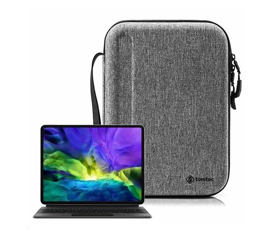 tomtoc Smart Briefcase – 10,9'' iPad Air / 11'' iPad Pro, šedá