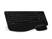 CONNECT IT Combo bezdrátová černá klávesnice + myš, CZ + SK layout