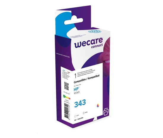 WECARE ARMOR kazeta pre HP DJ 5740/6520/OJ7210 (C8766E) 3 farby, 22 ml, 565 str