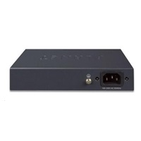 Planet FSD-604HP Switch, 4x PoE 802.3at 60W+ 2x 100Base-TX, VLAN, režim rozšírenia 10Mb/s na 250m, bez ventilátora, ESD