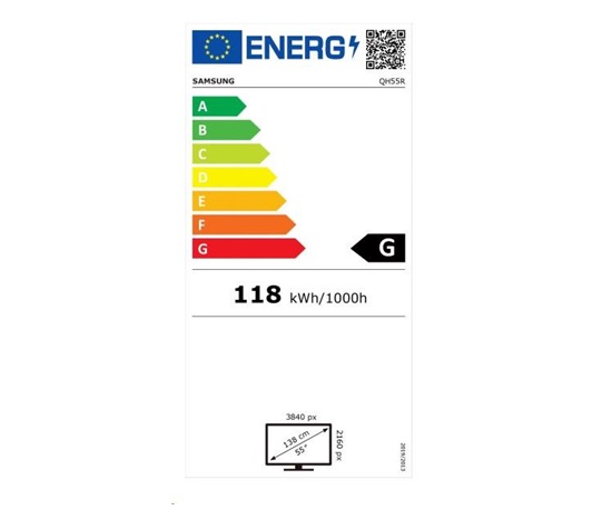 SMART Signage LED QH55R 55" LH55QHREBGCXEN