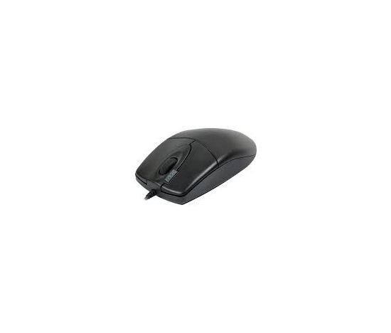 A4tech OP-620D, myš, 2 kliknutia, 1 koliesko, 3 tlačidlá, USB, čierna