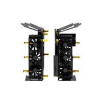 Fortron T-Wings CMT710 Gold, Dual System, priehľadná bočnica