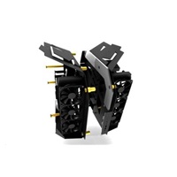 Fortron T-Wings CMT710 Gold, Dual System, priehľadná bočnica