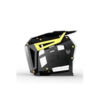 Fortron T-Wings CMT710 Gold, Dual System, priehľadná bočnica