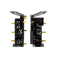 Fortron T-Wings CMT710 Gold, Dual System, priehľadná bočnica