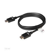 Club3D Adaptér HDMI 2.1 Ultra Rychlý HDMI™ Certifikovaný 4K120Hz, 8K60Hz, 48Gbps (M/M 1.5 m/4.92 ft), 28 AWG