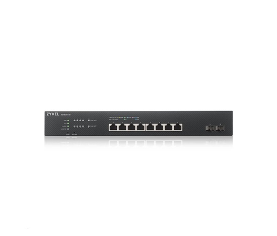 Zyxel XS1930-10 8-portový multi-gigabitový inteligentný riadený prepínač s 2 rozbočovačmi SFP+