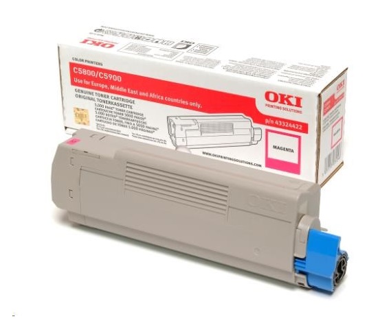 Oki Toner Magenta pre multifunkčné zariadenia C5800/C5900/C5550 (5000 strán)