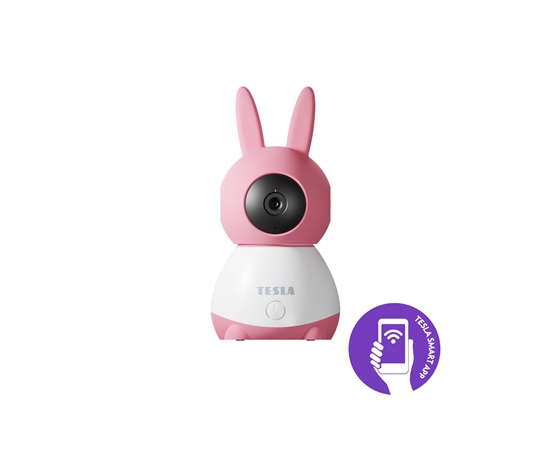 Tesla Smart Camera 360 Baby Pink