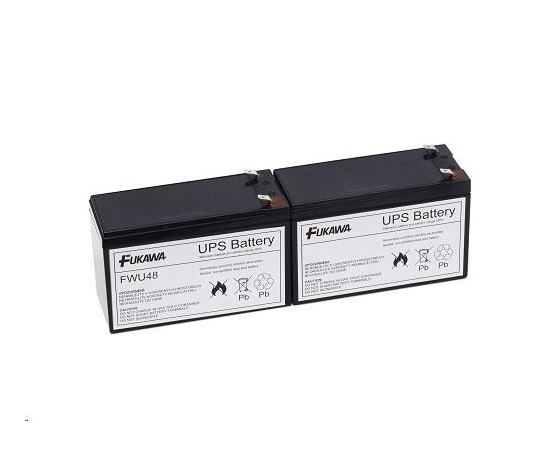Batérie - FUKAWA FWU-48 sada batérií pre RBC48 (12V/7Ah, 2ks)