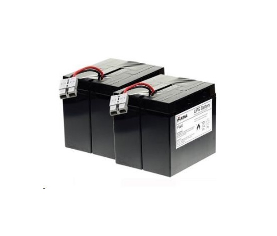 Batéria - FUKAWA FWU-55 náhradná sada batérií pre RBC55 (12V/18Ah, 4ks)