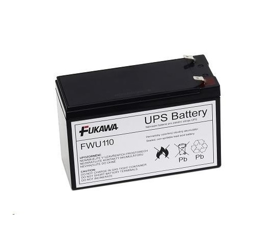 Batéria - FUKAWA FWU-110 náhradná batéria pre APCRBC110 (12V/7Ah)