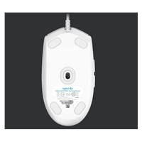 Logitech Gaming Mouse G203 LIGHTSYNC 2nd Gen, EMEA, USB, biela