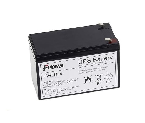 Batéria - FUKAWA FWU-114 náhradná batéria pre APCRBC114 (12V/7Ah)